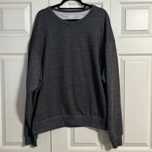 NORTH HUDSON OUTFITTERS Size XX-Large Men's Crewneck Pullover Sweatshirt Gray